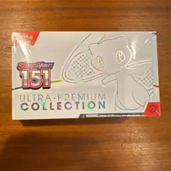 Sealed Pokemon Scarlet & Violet 151 Ultra-Premium Collection Box English - Image 1