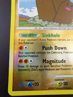 Pokemon TCG Dugtrio Platinum 24/127 Reverse Holo Rare NM-M - Image 5