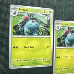 2 X Ivysaur 002/132 Me01: Mega Evolution Regular - Pokemon TCG - Image 2