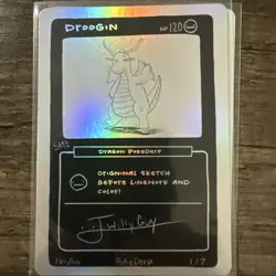 Droogin (Dragonite) 1/7 - 1st Edition Pokederp Second Print Fan Art - Pokemon - Image 1