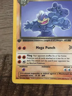 Pokemon TCG Machamp Holo Rare Deck Exclusives 1st Edition 100 HP 008/102 - Image 5