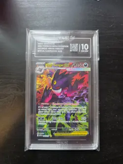 POKEMON ASCENDED HEROES MEGA GENGAR EX SPECIAL ILLUSTRATION RARE TAG 10 #1 GRADE - Image 4