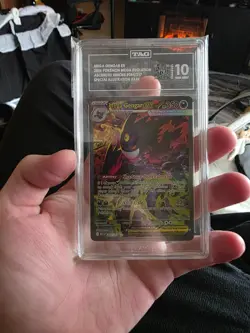 POKEMON ASCENDED HEROES MEGA GENGAR EX SPECIAL ILLUSTRATION RARE TAG 10 #1 GRADE - Image 5