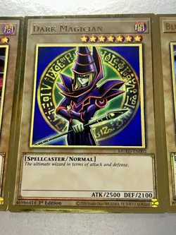 Blue-Eyes White Dragon + Dark Magician + Red-Eyes | Premium Gold Rares | YuGiOh! - Image 5