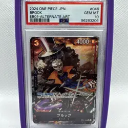 PSA 10 Brook EB01-046 Alternate Art One Piece Japanese - Image 1