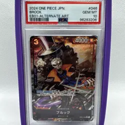 PSA 10 Brook EB01-046 Alternate Art One Piece Japanese - Image 2