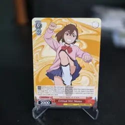 Weiss schwarz Critical Hit Momo DDD/S118-E046 RR Double Rare Foil - Image 1