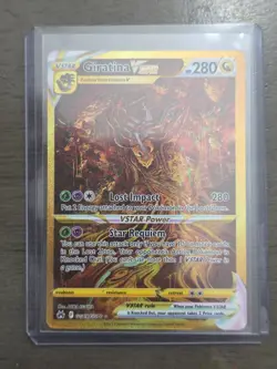 Pokemon Giratina VSTAR Holo Rare TCG Card GG69/GG70 Crown Zenith - Image 1