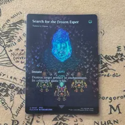 Search for the Frozen Esper - Nature's Claim (Showcase) (FOIL) ✅FF ✅Magic (mtg) - Image 1