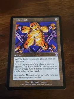 ** The Rack x1 **, NM, Time Shifted, see photos, WOTC MTG - Image 1