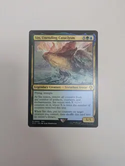 MTG - Sin, Unending Cataclysm - Commander: Final Fantasy NM/M Condition - Image 1