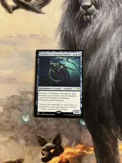 MTG - THB 291 - Serpent of Yawning Depths Theros Beyond Death Regular NM - Image 1