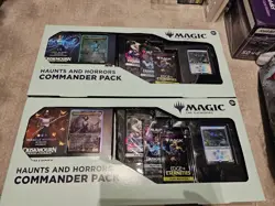 MagicTG - Haunts and Horrors Commander Pack - Miracle Worker & Jump Scare 2pk - Image 1