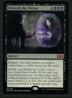 NM FOIL Beseech the Mirror - Wilds of Eldraine (WOE) MTG - Image 1