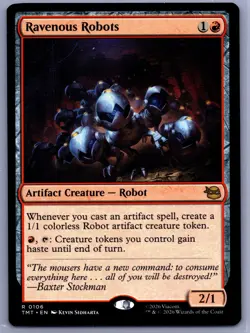 Ravenous Robots R Teenage Mutant Ninja Turtles 106 NM - MTG - Image 1