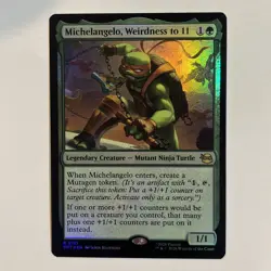 Michelangelo, Weirdness to 11 - Teenage Mutant Ninja Turtles -,Foil - nm - Image 1