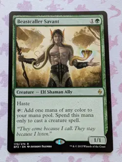 Magic | Battle for Zendikar | Beastcaller Savant | 170 | NM - Image 1