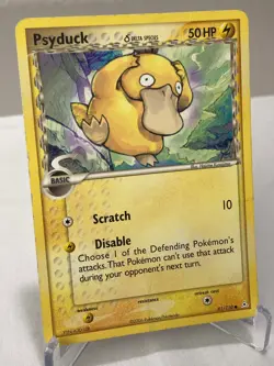 Psyduck (Delta Species) 81/110 Holon Phantoms Pokemon Card - Heavily Played - Image 2