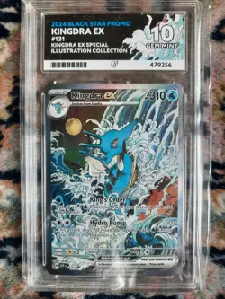 Ace 10 Kingdra EX Black Star Promo SVP131 GEM MINT Pokemon TCG Card - Image 1