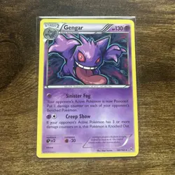 Gengar 60/162 Breakthrough non holo Rare Stage 2 130 HP Pokemon TCG 2015 - Image 1