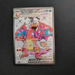 Pokemon TCG Charizard EX Obsidian Flames Full Art Card 215/197 NM English - Image 1