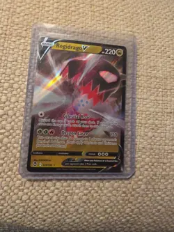 Pokemon TCG Regidrago V Silver Tempest 135/195 Holo Ultra Rare - Image 1