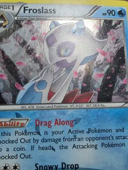 HP Pokemon Froslass RC8/RC32 Generations Radiant Collection - Image 5