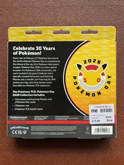 POKEMON DAY 2026 COLLECTION BOX SET - 30TH ANNIVERSARY - BRAND NEW & SEALED - Image 3