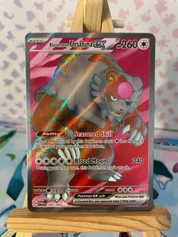 Bloodmoon Ursaluna Ex 202/167 | Pokemon Twilight Masquerade | Ultra Rare - Image 1