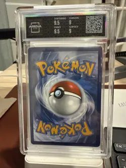 Eevee EX #075 Pokemon Prismatic Evolutions Arena Graded 9.5 ( PSA 9) - Image 2