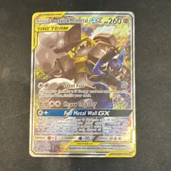 Pokemon Lucario & Melmetal GX #SM192 Sun & Moon TAG TEAM Black Star Promo Holo - Image 1