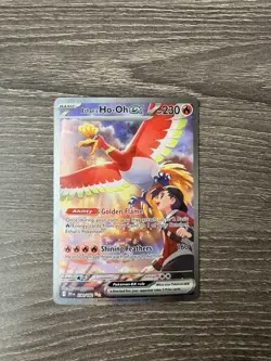 Pokemon TCG Ethan's Ho-Oh EX Sir 230/182 Destined Rivals NM - Image 2