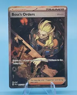 Boss's Orders 265/193 Paldea Evolved 2023 Pokemon TCG SPECIAL ILLUSTRATION RARE - Image 2