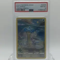 Pokemon TCG Crown Zenith Lapras Full Art #GG05/#GG70 PSA 8 NM-MT - Image 1