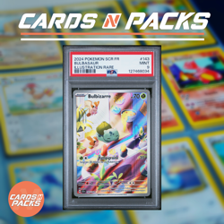 Carte Pokemon Bulbizarre 143/142 EV7 Couronne Stellaire PSA 9 MINT🇫🇷🔥 - Image 1