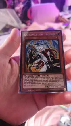 Kaibaman the Legend Secret Rare DUAD-EN021 Yu-Gi-Oh Near Mint Pack Fresh 1st Ed - Image 3
