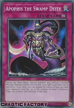 YUGIOH PHHY-EN097 Apophis the Swamp Deity Super Rare 1st Edition NM - Image 1