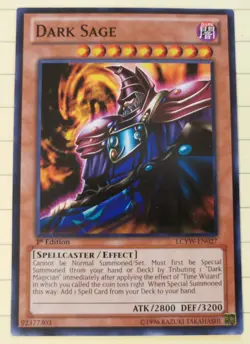 Yugioh - Dark Sage - LCYW-EN027 - LP/NM - Common - 1st Edition - Image 1