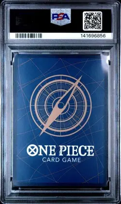 2025 ONE PIECE OP12-037 LEGACY OF THE MASTER DEAD MAN'S GAME ALT ART PSA 10 - Image 2