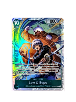 Law & Bepo ST24-004 SR Super Rare Foil Starter Deck 24 ONE PIECE TCG EN NM/M - Image 1