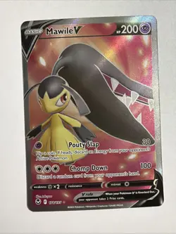 Mawile V Full Art Rare - 178/195 Silver Tempest - Pokemon TCG Mint/NM Card - Image 1