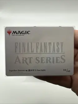 Together Forever Art Card (Gold-Stamped Signature) Art Series: Final Fantasy... - Image 3
