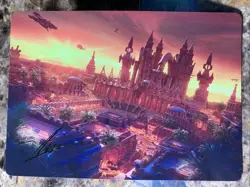 MTG Final Fantasy Rabanastre, Royal City Art Card Gold-Stamped Signature 18/53 - Image 1