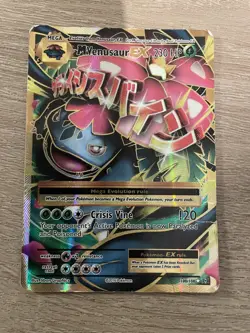 M Venusaur EX 100/108 Mega Full Art XY Evolutions Pokemon Card LP - Image 1