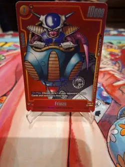 Dragon Ball Super Card Game Fusion World FS04-11 Manga Promo Frieza Alt Art - Image 1