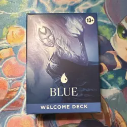 Wizards of the Coast Magic: The Gathering Welcome Deck BLUE Factory Sealed - Image 1