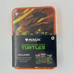 Magic: The Gathering Teenage Mutant Ninja Turtles Tin [Michelangelo] 3 Boosters - Image 1