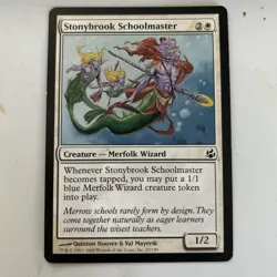 MTG Magic the Gathering Stonybrook Schoolmaster (25/153) Morningtide LP - Image 1