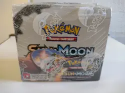 Pokemon TCG Sun & Moon Burning Shadows Booster Box Factory Sealed - Image 1