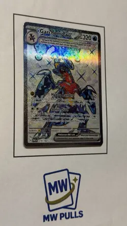 Pokemon Garchomp EX 219/182 SV04: Paradox Rift Ultra Rare Full Art Holo TCG - Image 2